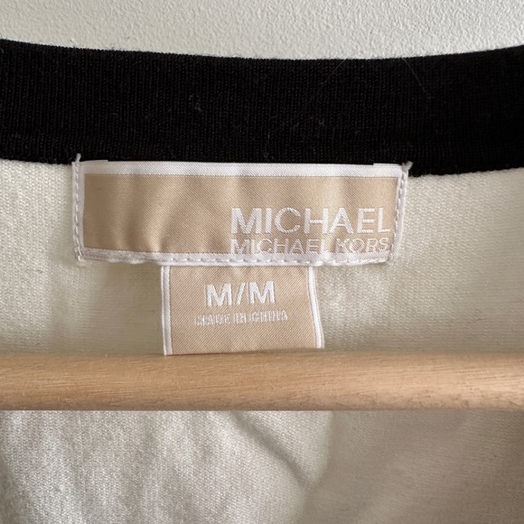 Michael Kors M white and black cardigan - Picture 2 of 3